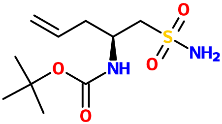 (image for) MC012959 tert-Butyl N-[(2S)-1-sulfamoylpent-4-en-2-yl]carbamate
